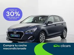 Azul Usado 2018 Hyundai i30 GO! Berlina | 13.490 € (Precio justo)