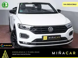 Blanco Usado 2021 VW T-Roc Cabriolet R-line Descapotable | 27.405 € (Buen precio)