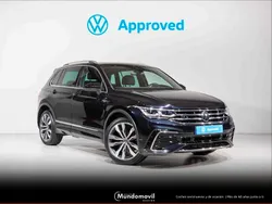 Negro Usado 2021 VW Tiguan R-line SUV | 33.900 € (Caro)