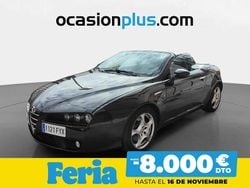 Negro Usado 2007 Alfa Romeo Spider Descapotable | 16.490 €