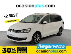 Blanco Usado 2021 VW Sharan Monovolumen | 32.490 € (Precio justo)