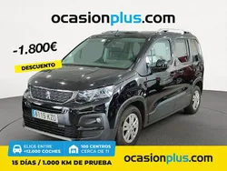 Negro Usado 2019 Peugeot Rifter Allure Monovolumen | 19.800 € (Un poco caro)