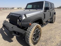 Gris / plata Usado 2017 Jeep Wrangler Unlimited Sahara SUV | 42.000 €