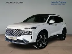 Blanco Usado 2024 Hyundai Santa Fe SUV | 45.990 € (Precio justo)