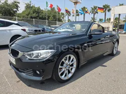 Negro Usado 2015 BMW 420 Descapotable | 24.900 € (Precio justo)