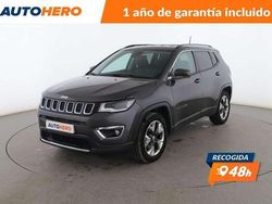 Gris Usado 2020 Jeep Compass Limited SUV | 15.523 € (Precio justo)