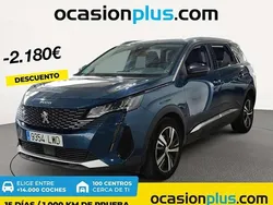 Azul Usado 2022 Peugeot 5008 Allure Monovolumen | 21.810 € (Buen precio)