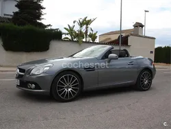 Gris / plata Usado 2012 Mercedes SLK250 Descapotable | 17.500 € (Un poco caro)