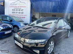 Negro Usado 2008 Honda Civic Berlina | 3799 € (Precio justo)