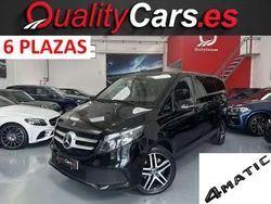 Negro Usado 2021 Mercedes V300 Avantgarde Monovolumen | 59.400 € (Buen precio)