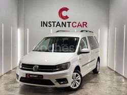 Blanco Usado 2018 VW Caddy Maxi Trendline Monovolumen | 17.490 € (Un poco caro)