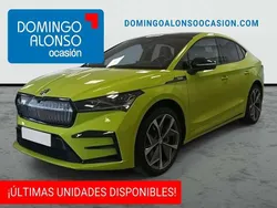 Verde Usado 2022 Skoda Enyaq iV RS SUV | 35.190 €