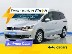 Gris Usado 2020 VW Sharan Advance Monovolumen | 21.990 € (Precio justo)