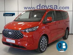 Rojo Nuevo 2025 Ford Tourneo Custom Titanium Monovolumen | 54.490 € (Precio justo)