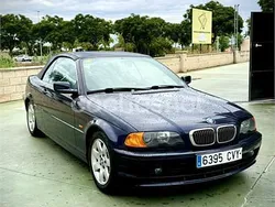 Azul Usado 2000 BMW 323 Cabriolet Descapotable | 13.000 €
