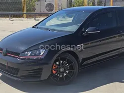 Negro Usado 2015 VW Golf VII GTI Descapotable | 14.999 €