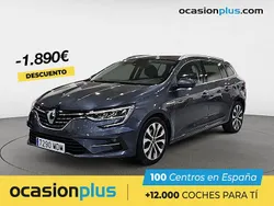 Gris / plata Usado 2023 Renault Mégane GrandTour Techno Familiar | 18.590 € (Precio justo)