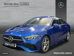 Azul Usado 2024 Mercedes A200 Advanced Berlina | 35.400 € (Precio justo)