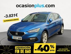 Azul Usado 2024 Seat Leon Style Berlina | 23.890 € (Precio justo)