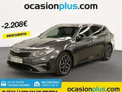 Gris Usado 2019 Kia Optima GT-Line Familiar | 22.082 € (Caro)
