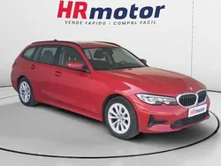 Rojo Usado 2019 BMW 318 Sport Line Familiar | 21.490 € (Precio justo)