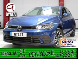 Azul Usado 2022 VW Polo Life Berlina | 18.500 € (Precio justo)