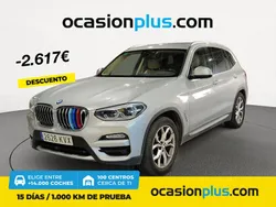 Gris Usado 2019 BMW X3 SUV | 28.790 € (Precio justo)