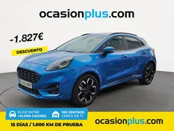 Azul Usado 2024 Ford Puma Gen-E ST-Line X SUV | 20.100 € (Precio justo)