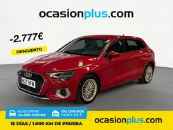 Rojo Usado 2023 Audi A3 Advanced Plus | 24.790 € (Precio justo)