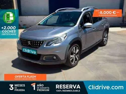 Gris Usado 2016 Peugeot 2008 GT-line SUV | 11.390 € (Precio justo)