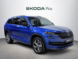 Azul Usado 2021 Skoda Kodiaq SportLine SUV | 30.990 € (Un poco caro)
