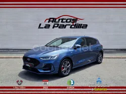Azul Usado 2023 Ford Focus ST-Line Berlina | 21.750 € (Precio justo)