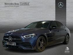 Azul Usado 2025 Mercedes C200 AMG line Berlina | 44.990 € (Super precio)