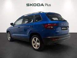 Azul Usado 2021 Skoda Karoq Ambition SUV | 21.300 € (Precio justo)