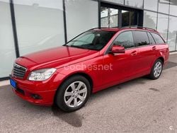 Rojo Usado 2009 Mercedes C220 Avantgarde Familiar | 8900 € (Buen precio)
