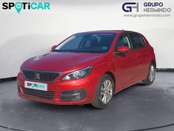 Rojo Usado 2021 Peugeot 308 Active Berlina | 10.950 € (Buen precio)