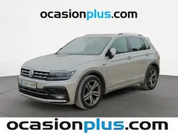 Gris plata Usado 2018 VW Tiguan Sportline SUV | 23.446 € (Precio justo)