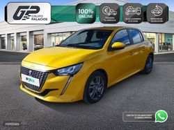 Amarillo Usado 2021 Peugeot 208 Active Utilitario | 13.995 € (Caro)