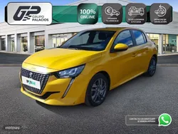 Amarillo Usado 2021 Peugeot 208 Active Utilitario | 13.995 € (Un poco caro)
