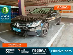 Negro Usado 2017 Mercedes C250 Berlina | 25.590 € (Precio justo)