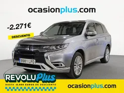 Gris / plata Usado 2021 Mitsubishi Outlander P-HEV SUV | 24.990 € (Un poco caro)