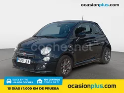 Negro Usado 2015 Fiat 500S S Berlina | 7650 € (Precio justo)