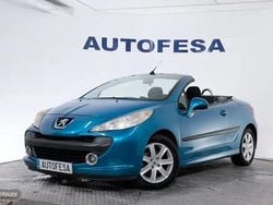 Azul Usado 2007 Peugeot 207 CC Descapotable | 4450 € (Precio justo)