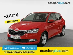 Rojo Usado 2018 Skoda Fabia Berlina | 13.990 € (Precio justo)