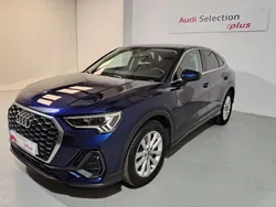 Azul Usado 2021 Audi Q3 Advanced Plus SUV | 31.900 € (Precio justo)