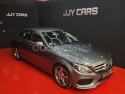 Gris / plata Usado 2017 Mercedes C220 Berlina | 25.999 € (Un poco caro)