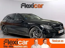 Azul Usado 2020 Mercedes C300e Familiar | 28.990 € (Caro)