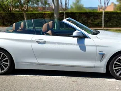 Blanco Usado 2014 BMW 420 Luxury Line Descapotable | 19.500 € (Buen precio)