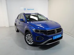 Azul Usado 2024 VW T-Roc Life SUV | 27.500 € (Precio justo)