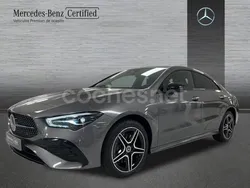 Gris Usado 2024 Mercedes CLA250e AMG line Berlina | 40.700 € (Buen precio)